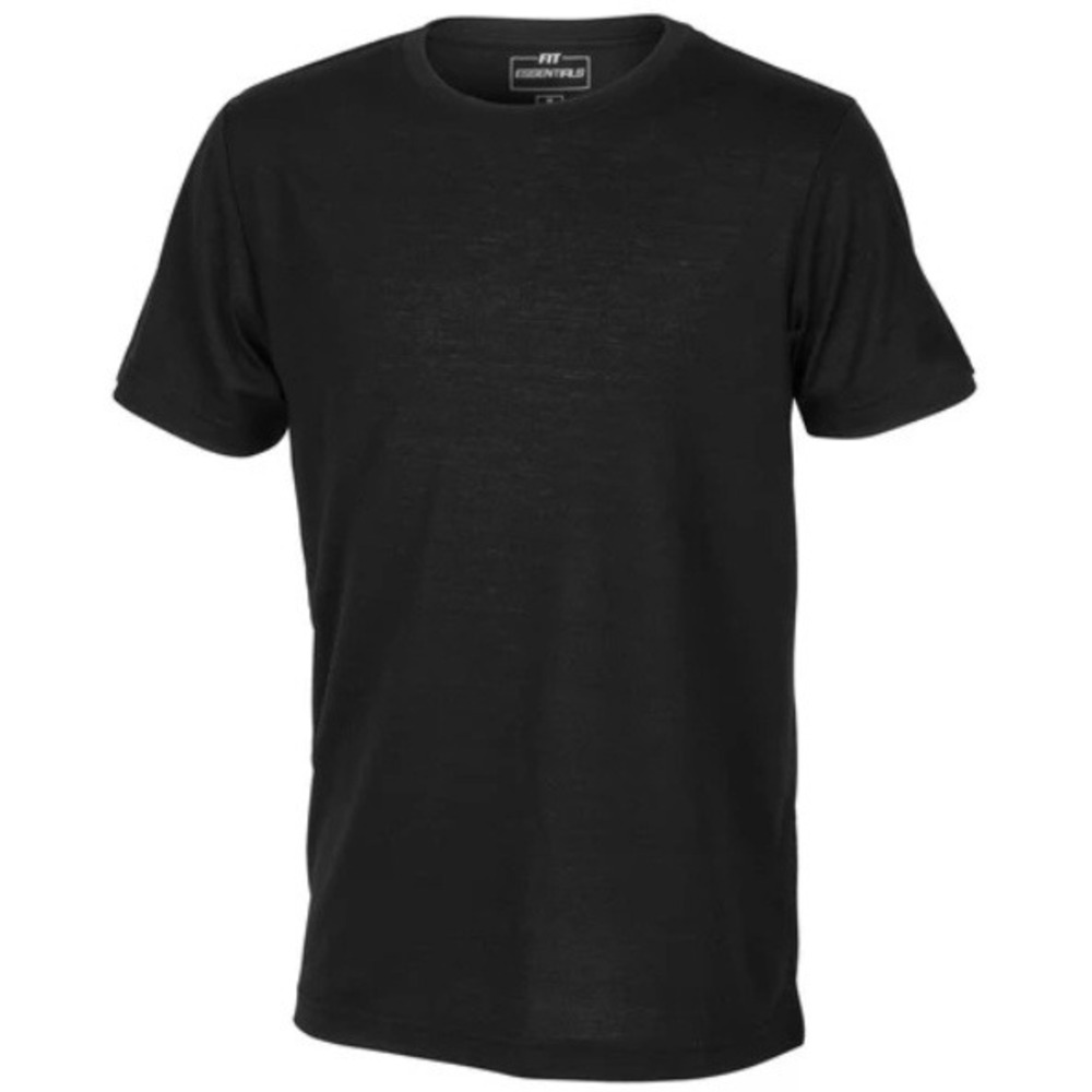 Fit Essentials Kids' Performance Tee - Black, X-Large
